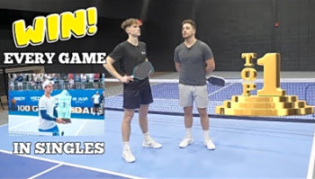 He Was Losing Every Match Until I Taught Him THIS (Pickleball Singles Secrets)