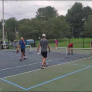 Frank&#039;s pickleball tournament 4:6. August 15 , 2020.
