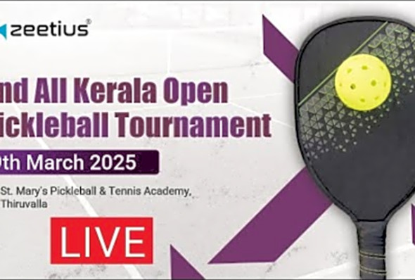 Court 4 - 2nd ALL KERALA OPEN PICKLEBALL TOURNAMENT