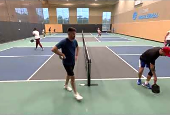 Dontel and Steve vs Jay and Will. 3-25-23. Lifetime Pickleball. Wake Forest Pickleball