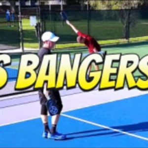 Pickleball Seniors Fighting Bangers (Seniors too)