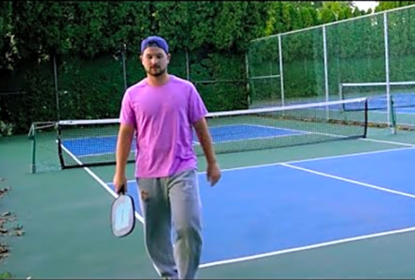 Pickleball Match with My Dad vs. His Two Friends