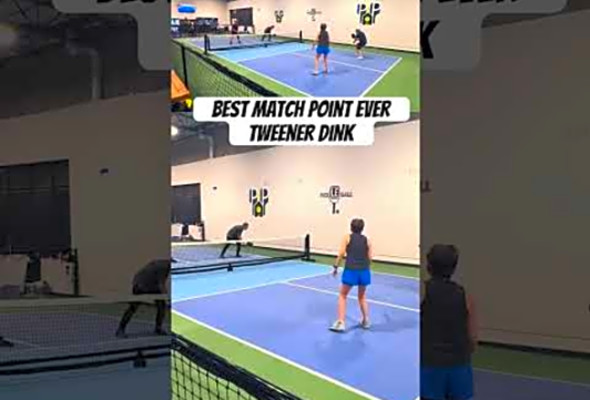 BEST #PICKLEBALL MATCH POINT EVER!