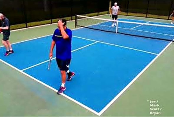 Seniors 4.5 Pickleball and Some Net Abuse