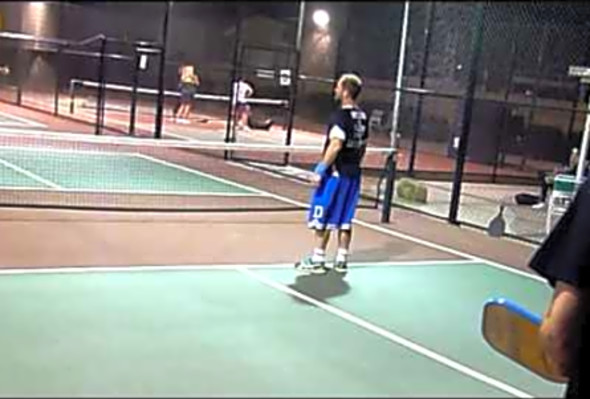 Pickleball Chris Miller at the USAPA 2013 Nationals presented by Valenti Sports