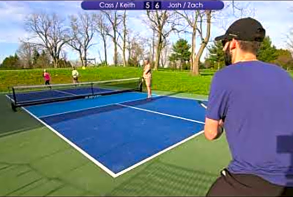 Cass / Keith vs. Josh / Zach - 4.0 Pickleball Match