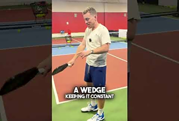 Improve Your Pickleball Third Shot Drop with a Golf Wedge Technique #pickleballtrips