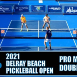 APP 2021 Delray Beach Pickleball Pro Men&#039;s Doubles Final: Johns/Johns vs...