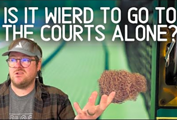 How to handle going to the Pickleball Courts by yourself (Overcome Social Anxiety)