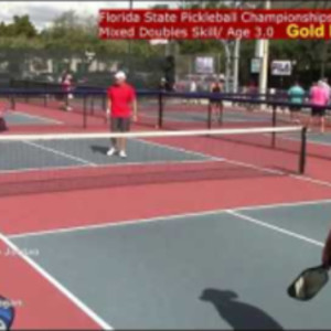Florida State Pickleball Championships DEC 2018 mixed double 3.0 - Gold ...