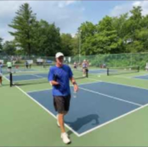 Manny/Kaley vs. A.Weinstock/K.Gillis 4.5 Mixed doubles pickleball - Mid ...
