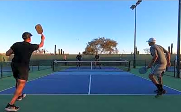 Cabo Pickleball at Querencia: Matt Panegasser / Joe Testa vs Josh Gilmour / Tom H