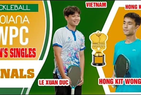 Pickleball Men&#039;s Singles Final Vietnam&#039;s Star vs Hong Kong&#039;s Pro