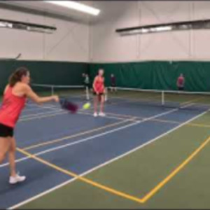 Womens 4.5 Pickleball Match - 13 year old rising star