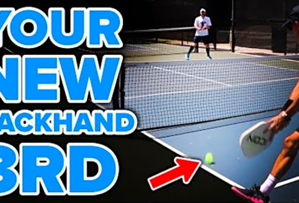 How to develop a LETHAL backhand 3rd shot drop