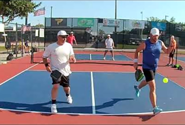 Gold Medal Pickleball Match Men&#039;s Age: 50-54 - US OPEN 2024