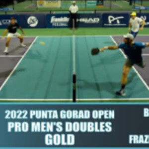 2022 APP Punta Gorda Pickleball Open Pro Men&#039;s Doubles Gold: Bar/Yates V...