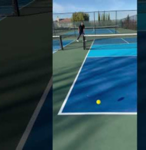 ATP pickleball trick shot #ATP #pickleball #trickshots