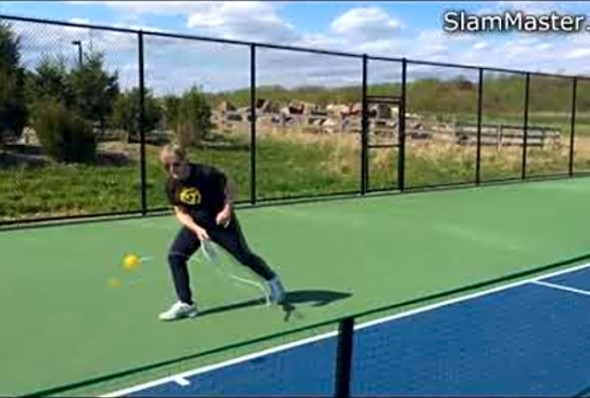 Slam Master Pickleball Paddle Demonstration Gordon G.G. Gebert / SlamMaster.net