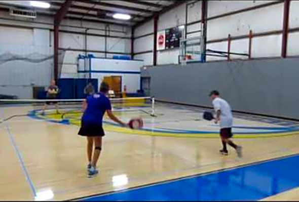 Jackson TN Pickleball Advanced Rec Play-Stephanie Lane/Dean Petty v Ari/Michael Williams