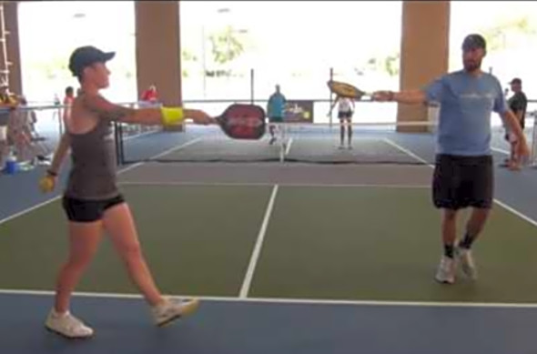 Lemaster Davison Classic-Pickleball OMX 1-64 Final Ansboury Gabrielsen v Evans Fenton-Kovanda