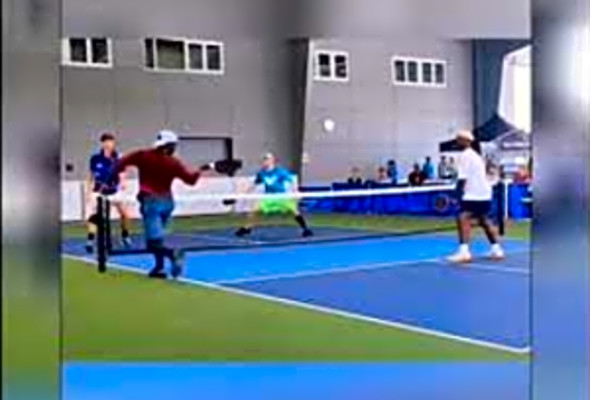 great .P/S : Here is the MATCH POINT from the 5.0 final. #pickleball #highlights #foryou #ytb