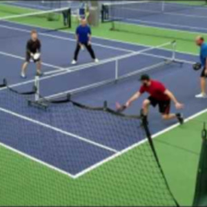 Scarbourough pickleball tournament: Game 3, Hinterschied/Jenkins vs Evan...