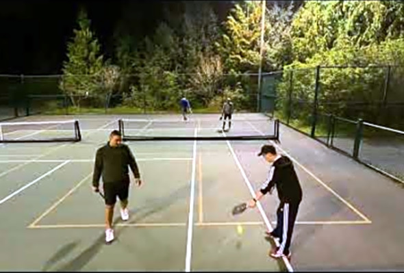 4/19/25 Pickleball Game 1 Angus/Ankit vs Bhaskar/Matt at Perrigo Park Redmond