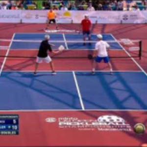 The pickleball point that went viral