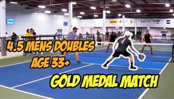 4.5 Gold Medal Match (Age 33) APA Cape Cod Gold Cup - Jacky/Mark vs Deepak/Bob - 10/5/24
