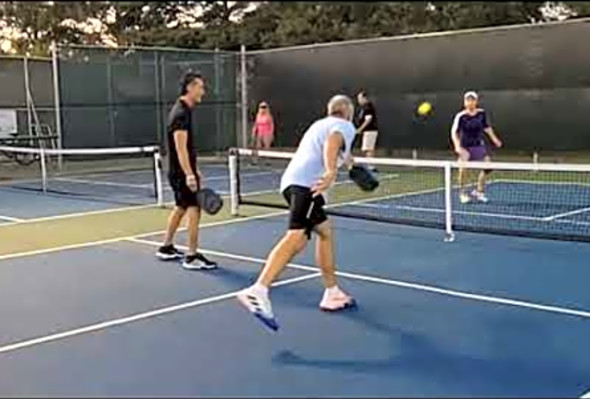 Yawen / Lily vs Glenn / Rich All the good points Pickleball match play Sept 8th