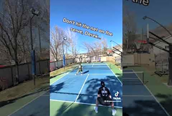 #Pickleball trash talk is as mean as it comes. #pickleballgame #pickleballhighlights #pickleballlife
