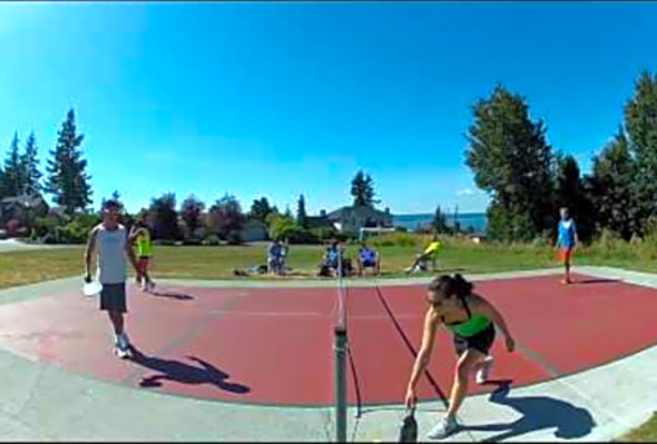 Frank Major-Mona Burnett vs. Erne Perry-Tonja Major Pickleball HD