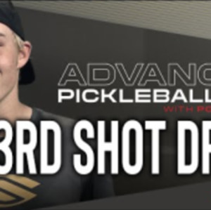 Use the 3rd Shot DRIVE Consistently w/ This Drill - Advanced Pickleball ...