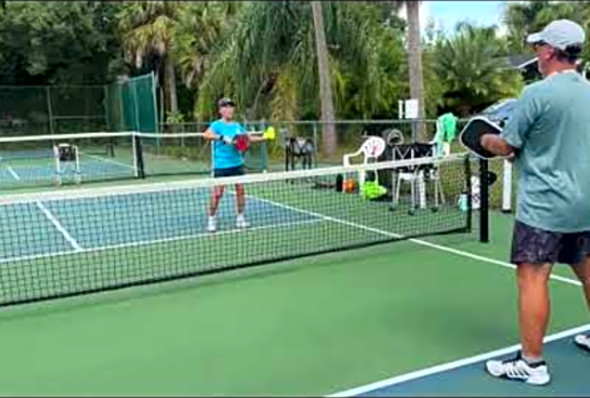 Pickleball: &quot;Bring In, Push Out&quot;, Deb Harrison