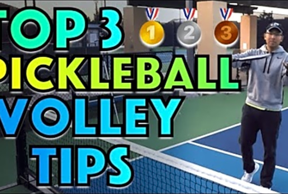 Top 3 Tips For Strong Pickleball Volleys