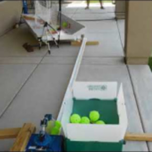 Pickleball Tutor with DIY Robot for backyard/patio practice - 4