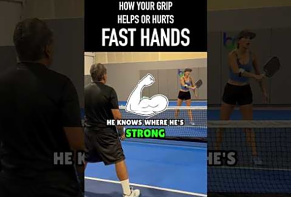 You should know this about your #pickleball #grip. #shorts #instruction