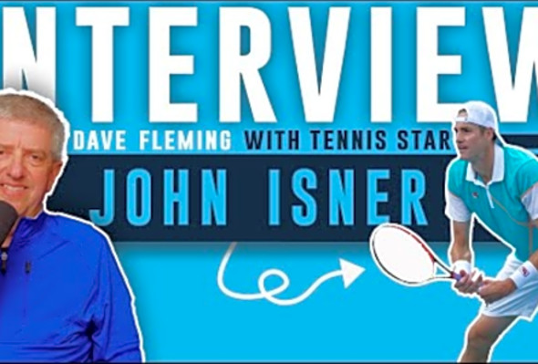 Tennis Star John Isner Interview with Dave Fleming