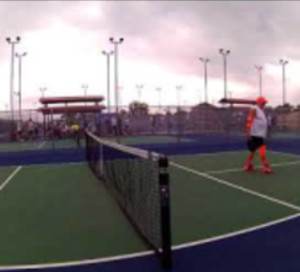 Front Range Pickleball Club- APEX outdoor courts. Aug 2014