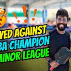 I Played Against An NBA CHAMPION! - Minor League Pickleball