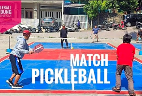 PICKLEBALL Bandung Game - Agusur/DedenK vs Jeffry/Eka - Pickleball Indonesia