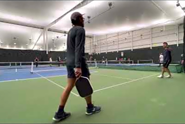 Pickleball Game #49.1 - Ian/Michael vs Joanna/Chuck