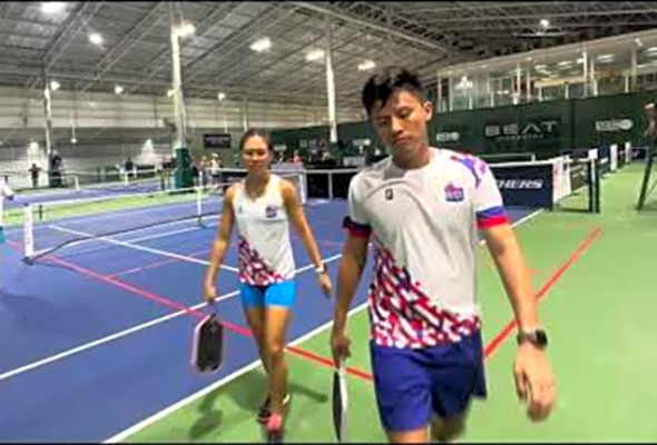 Leander/Sarah vs. Christopher/Diana - SIAM Pickleball Tournament Bangkok - Mixed Doubles Semifinals