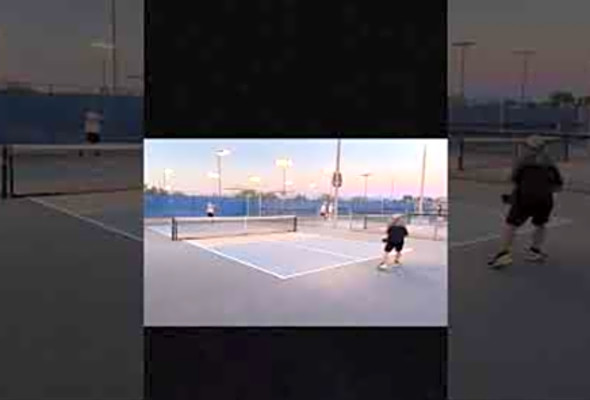 Pickleball - Franklin SweetSpot Trainer Paddle - Gilbert Regional Park, Arizona #pickleball #tennis