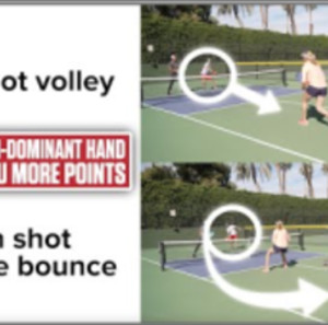 3 Pickleball Plays Where Your Non-Dominant Hand Needs to Help - CoachME