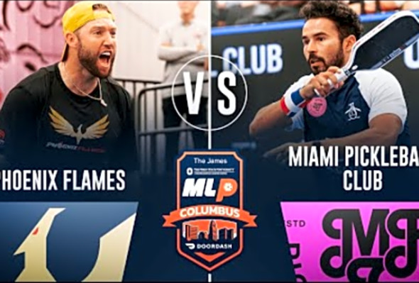 Phoenix Flames v Miami Pickleball Club at The James MLP Columbus presented by DoorDash