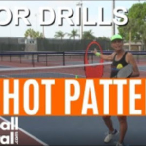 Pickleball Tutor Drills with Simone Jardim: How to Practice Shot Patterns