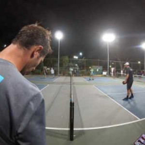 Crazy High level Pickleball 5.0 Michelle Esquivel Jeff Warnick Erik Lang...