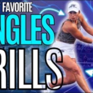 The Top Singles Drills To Become Pro - Catherine Parenteau